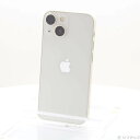 【中古】Apple(アップル) iPhone13 mini 256GB スターライト NLJK3J／A SIMフリー 【269-ud】