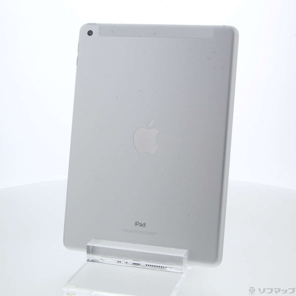 【中古】Apple(アップル) iPad 第6世代 32GB シルバー MR6P2J／A SIMフリー 【251-ud】