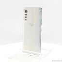 【中古】LG(エルジー) LG VELVET 128GB オーロラホワイト L-52A docomoロック解除SIMフリー 【262-ud】