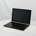 【中古】Lenovo(レノボジャパン) YOGA BOOK with Windows ZA160003JP カーボンブラック 〔Windows 10〕 【348-ud】