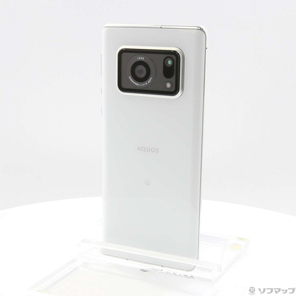 【中古】SHARP(シャープ) AQUOS R6 128GB ホワイト A101SH SoftBank 【251-ud】