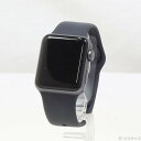 yÁzApple(Abv) Apple Watch Series 3 GPS 38mm Xy[XOCA~jEP[X ubNX|[coh y295-udz