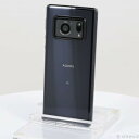 【中古】SHARP(シャープ) AQUOS R6 128GB ブラック A101SH SoftBank 〔ネットワーク利用制限▲〕 【247-ud】