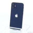 【中古】Apple(アップル) iPhone12 mini 128GB ブルー MGDP3J／A SIMフリー 【251-ud】
