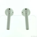 【中古】Apple(アップル) AirPods 第2世代 with Charging Case MV7N2J／A 【220-ud】