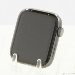 【中古】Apple(アップル) Apple Watch Series 5 GPS 44mm スペースグレイアルミニウムケース バンド無し 【348-ud】