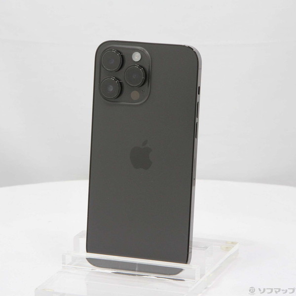 【中古】Apple(アップル) iPhone14 Pro Max 512GB スペースブラック MQ9F3J／A SIMフリー 【295-ud】