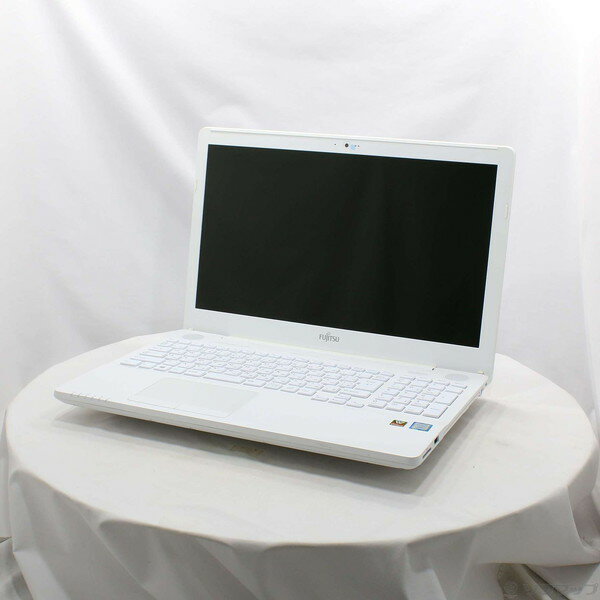 【中古】FUJITSU(富士通） LIFEBOOK AH50／B3 FMVA50B3W2 プレミアムホワイト 〔Windows 10〕 【258-ud】