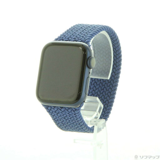 【中古】Apple(アップル) Apple Watch Series 6 GPS 40mm ブルーアルミニウムケース アトランティックブルーブレイデッドソロループ 【348-ud】 【中古】Apple(アップル) Apple Watch Series 6 GPS 40mm ブルーアルミニウムケース アトランティックブルーブレイデッドソロループ 【348-ud】