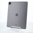 【中古】Apple(アップル) iPad Pro 12.9インチ 第6世代 512GB スペースグレイ MP223J／A SIMフリー 【305-ud】