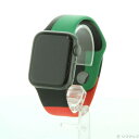 【中古】Apple(アップル) Apple Watch Series 5 GPS 40mm スペースグレイアルミニウムケース ブラックユニティスポーツバンド 【...
