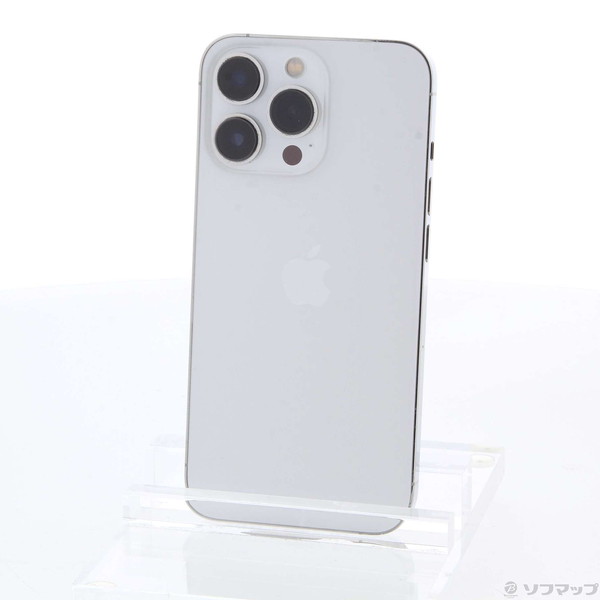 【中古】Apple(アップル) iPhone13 Pro 256GB シルバー MLUP3J／A SIMフリー 【368-ud】