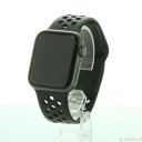 yÁzApple(Abv) Apple Watch SE 1 Nike GPS 40mm Xy[XOCA~jEP[X AXTCg^ubNNikeX|[coh y344-udz