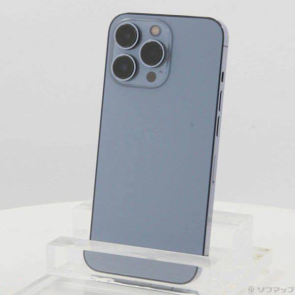 【中古】Apple(アップル) iPhone13 Pro 256GB シエラブルー MLUU3J／A SIMフリー 【269-ud】