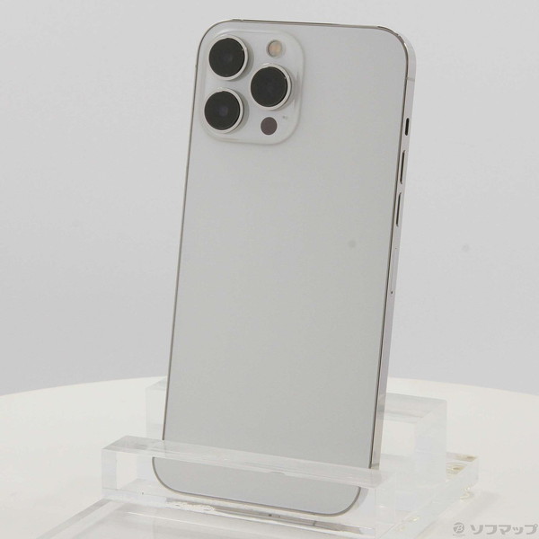 【中古】Apple(アップル) iPhone13 Pro Max 512GB シルバー MLJT3J／A SIMフリー 【276-ud】