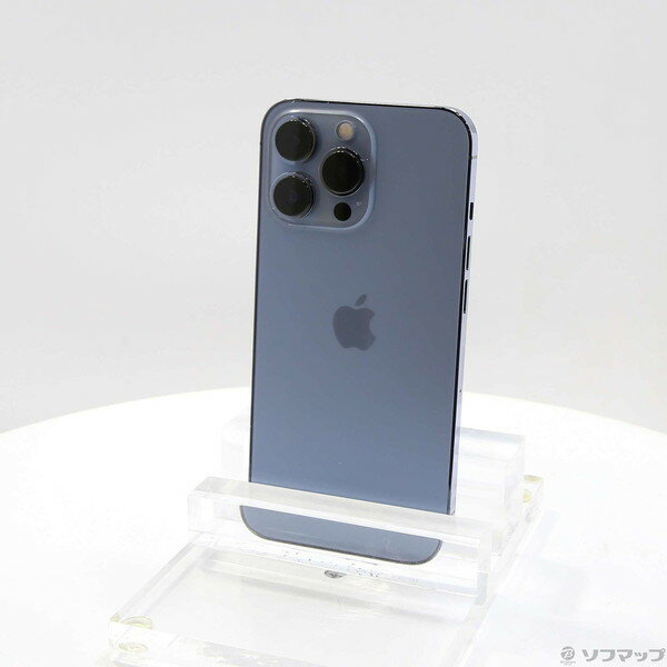 【中古】Apple(アップル) iPhone13 Pro 256GB シエラブルー MLUU3J／A SIMフリー 【269-ud】