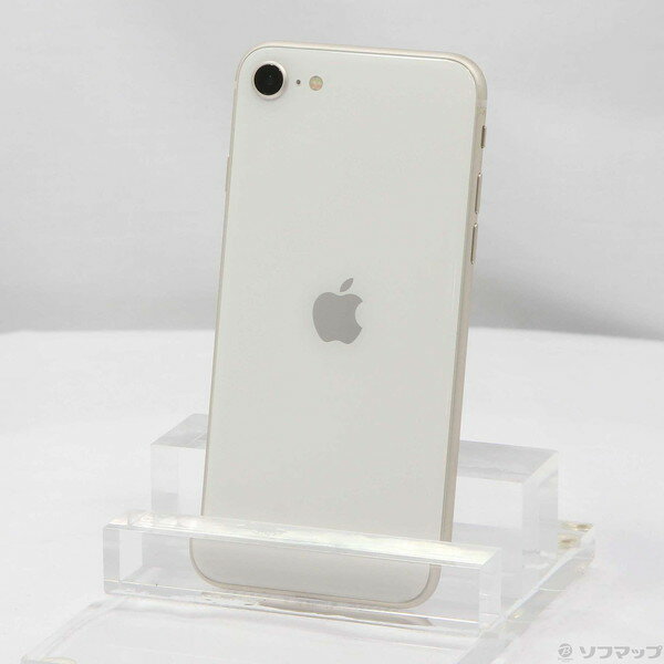 【中古】Apple(アップル) iPhone SE 第3世代 128GB スターライト MMYG3J／A SIMフリー 【344-ud】