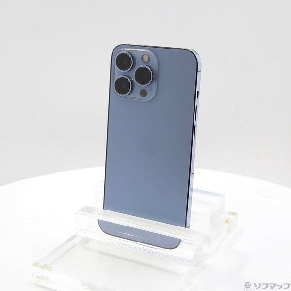 【中古】Apple(アップル) iPhone13 Pro 512GB シエラブルー MLV03J／A SIMフリー 【344-ud】