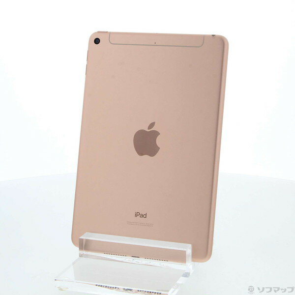 【中古】Apple(アップル) iPad mini 第5世代 64GB ゴールド MUX72J／A auロック解除SIMフリー 【305-ud】