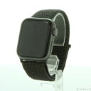 【中古】Apple(アップル) Apple Watch Series 5 Nike GPS + Cellular 40mm スペースグレイアルミニウムケース ブ...