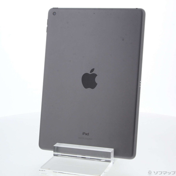 【中古】Apple(アップル) iPad 第7世代 32GB スペースグレイ MW742J／A Wi-Fi 【258-ud】