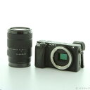 【中古】SONY(ソニー) α6400 ILCE-6400M 高倍率ズームレンズキット ブラック 【262-ud】