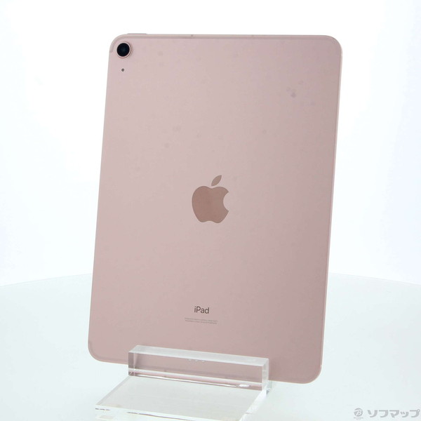 【中古】Apple(アップル) iPad Air 第4世代 64GB ローズゴールド MYGY2J／A SIMフリー 【381-ud】