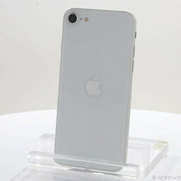 【中古】Apple(アップル) iPhone SE 第2世代 128GB ホワイト MHGU3J／A SIMフリー 【262-ud】