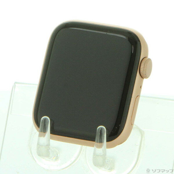 【中古】Apple(アップル) Apple Watch SE 第1世代 GPS 44mm ゴールドアルミニウムケース バンド無し 【258-ud】