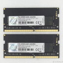 【中古】GSKILL(ジースキル) F4-3200C22D-32GRS 32GB 16GB×2枚組 【262-ud】