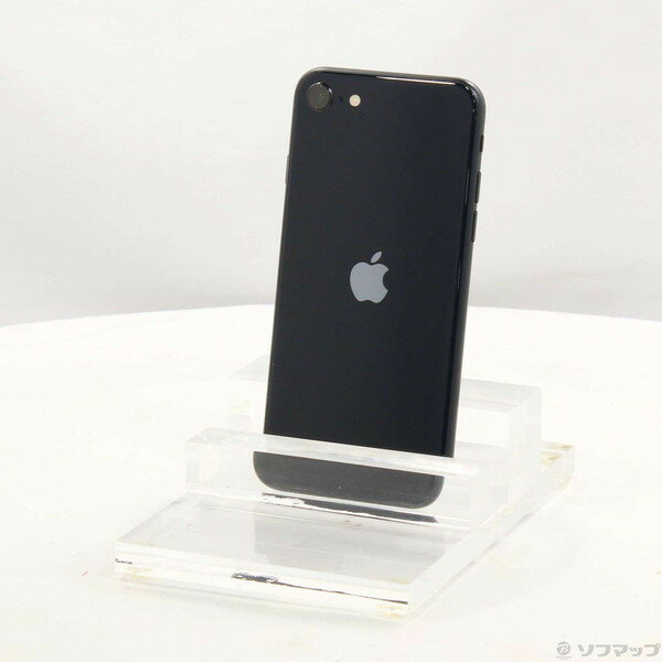 【中古】Apple(アップル) iPhone SE 第3世代 64GB ミッドナイト MMYC3J／A SIMフリー 【297-ud】