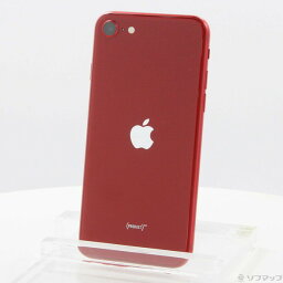 【中古】Apple(アップル) iPhone SE 第3世代 128GB プロダクトレッド MMYH3J／A SIMフリー 【262-ud】