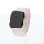 【中古】Apple(アップル) Apple Watch Series 8 GPS + Cellular 41mm ゴールドステンレススチールケース チョークピンクソロループ 【262-ud】