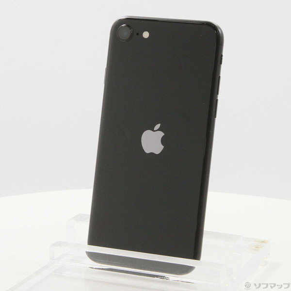 【中古】Apple(アップル) iPhone SE 第2世代 64GB ブラック MHGP3J／A SIMフリー 【258-ud】