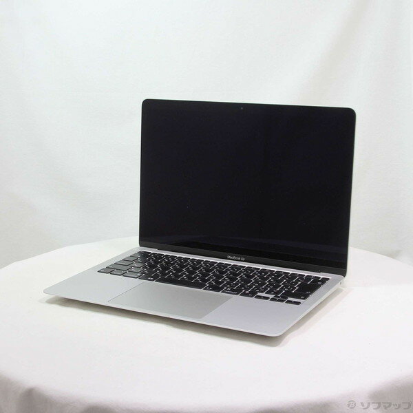 【中古】Apple(アップル) MacBook Air 13.3-inch Late 2020 MGN93J／A Apple M1 8コアCPU_7コアGPU 8GB SSD256GB シルバー 〔12.7 Monterey〕 【196-ud】