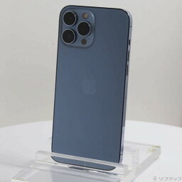 【中古】Apple(アップル) iPhone13 Pro Max 256GB シエラブルー MLJD3J／A SIMフリー 【262-ud】