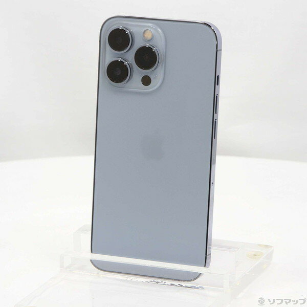 【中古】Apple(アップル) iPhone13 Pro 256GB シエラブルー MLUU3J／A SIMフリー 【262-ud】