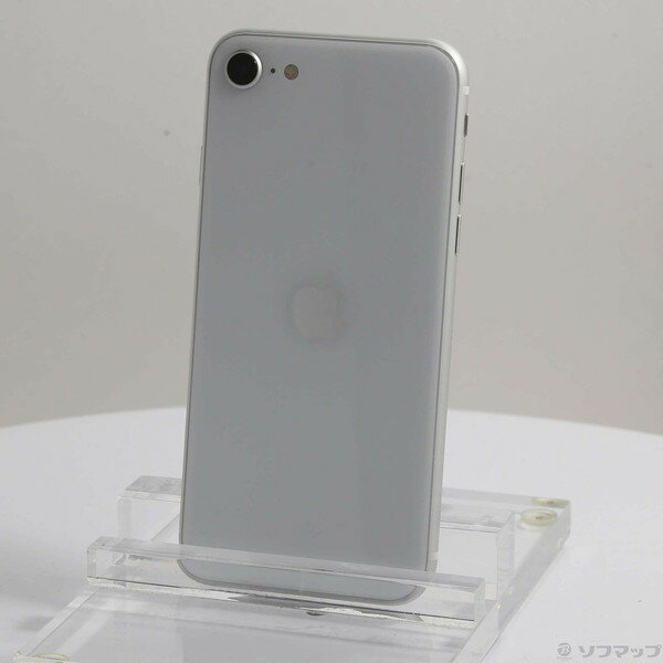 【中古】Apple(アップル) iPhone SE 第2世代 64GB ホワイト MHGQ3J／A SIMフリー 【258-ud】