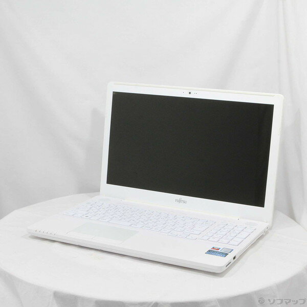 【中古】FUJITSU(富士通） LIFEBOOK AH50／B3 FMVA50B3W2 プレミアムホワイト 〔Windows 10〕 【377-ud】