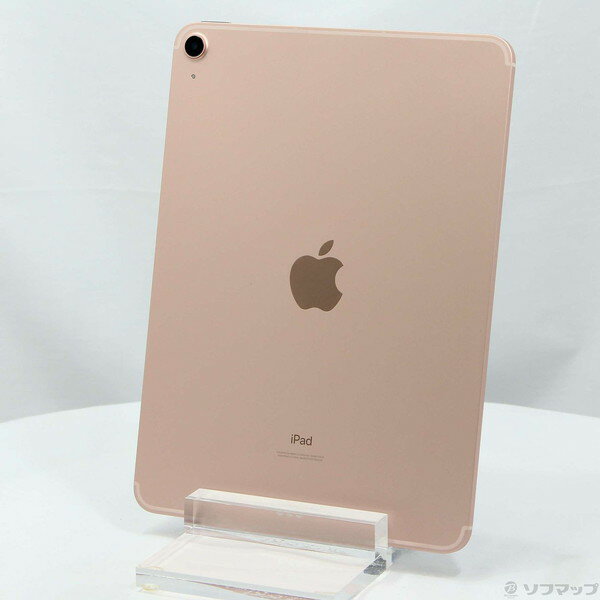 【中古】Apple(アップル) iPad Air 第4世代 64GB ローズゴールド MYGY2J／A SIMフリー 【251-ud】
