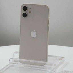 【中古】Apple(アップル) iPhone12 mini 64GB ホワイト MGA63J／A SIMフリー 【344-ud】