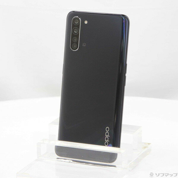 【中古】OPPO(オッポ) OPPO Reno3 A 128GB ブラック OPU33SKU UQ mobile 【349-ud】