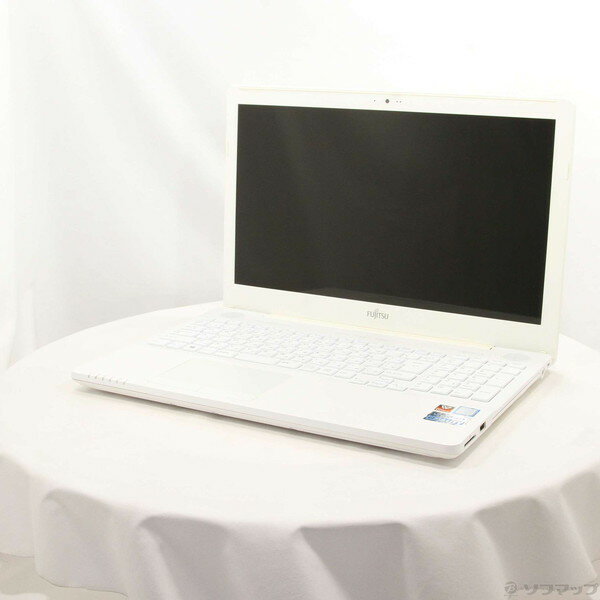 【中古】FUJITSU(富士通） LIFEBOOK AH50／B3 FMVA50B3W2 プレミアムホワイト 〔Windows 10〕 【377-ud】