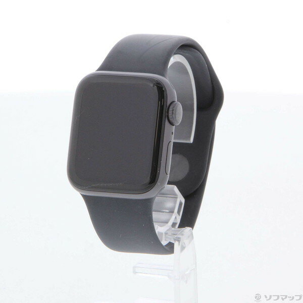 【中古】Apple(アップル) Apple Watch Series 6 GPS 40mm スペースグレイアルミニウムケース ブラックスポーツバンド 【305-ud】