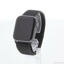 【中古】Apple(アップル) Apple Watch Series 4 Nike+ GPS 40mm スペースグレイアルミニウムケース ブラックNikeスポーツループ 【349-ud】