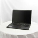 【中古】Lenovo(レノボジャパン) ThinkPad X13 Gen 2 20XJS07900 ブラック 【198-ud】