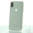 【中古】Apple(アップル) iPhoneXS 64GB シルバー MTAX2J／A SIMフリー 【297-ud】