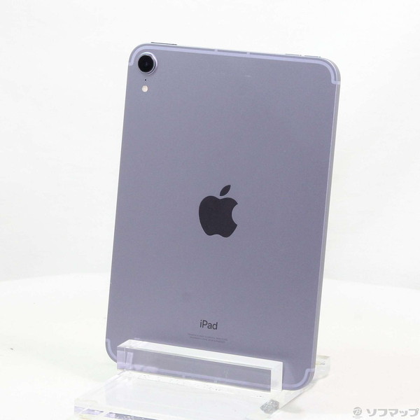 【中古】Apple(アップル) iPad mini 第6世代 256GB パープル MK8K3J／A docomoロック解除SIMフリー 【198-ud】 1