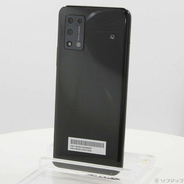 【中古】ZTE Libero 5G II 64GB ブラック A103ZT Y!mobile 【269-ud】