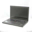 【中古】Lenovo(レノボジャパン) 格安安心パソコン ThinkPad X270 20HMA0M700 〔Windows 10〕 【295-ud】